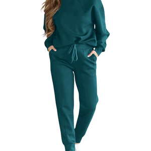 Survêtement pour femmes vêtements d'hiver lourds Logo personnalisé col rond meilleure qualité manches longues taille normale vêtements de plein air - Product Image 5