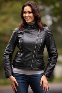 Manteau long en tricot marron pour femmes, veste de motard, imperméable, vente en gros, fabricant direct du Pakistan - Product Image 4