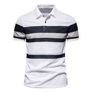 Nouveaux polos à manches courtes de haute qualité avec logo personnalisé et couleurs unies Polo pour hommes de qualité supérieure Vente en gros - Product Image 4
