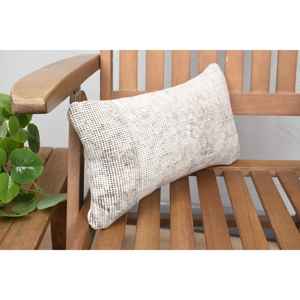 Almohada de lana Kilim turca Beige de 8x16 pulgadas, diseño cuadrado Vintage rústico de lujo, estilo esponjoso tejido para ropa de cama, vacaciones de Navidad - Product Image 2