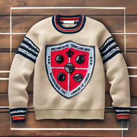 Écusson en chenille personnalisé avec logo de marque, imprimé, écologique, à coudre, coupe droite pour uniformes et jeans – Collection 2025