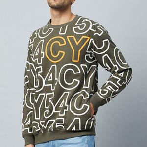 Producto de alta demanda Traje de moda Hombres Sudadera Básicos Algodón Mezclado Factory Outlet Mid Weight Hombres Sudadera - Product Image 3