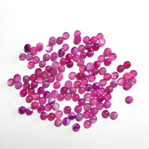 Igi หินโมราสีชมพูกุหลาบธรรมชาติขนาด4มม. ได้รับการรับรองว่าเป็นอัญมณีทรงแบนราบเกรด AAA อัญมณีที่ผ่านการปรับเทียบแล้ว - Product Image 3