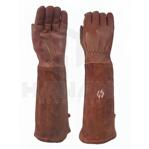 SÉCURITÉ Nouveaux gants de travail industriels en cuir de vache à la mode pour la construction, l'entrepôt, le jardinage et la protection des mains des mécaniciens - Product Image 2