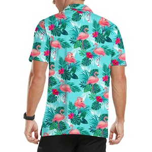 2025 été hommes mode Style nouveau motif solide Sublimation pour Polo 100% coton T-Shirt foncé Technique à manches courtes XL - Product Image 2