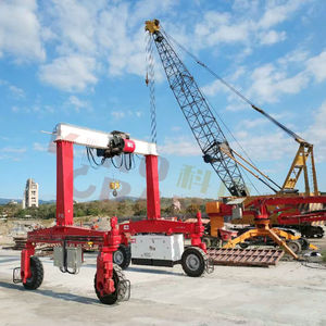 Grua <span class=keywords><strong>Portico</strong></span> 35 40 50 Ton Single Beam Neumático de goma Grúa de pórtico con <span class=keywords><strong>polipasto</strong></span> eléctrico - Product Image 3