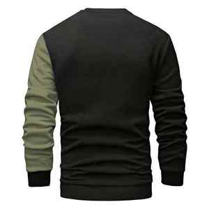 Sudadera de cuello redondo de gran tamaño personalizada, sudadera deportiva bordada, sudadera holgada informal de invierno, sudaderas para hombres - Product Image 4