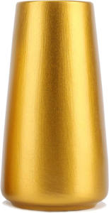 Vases à fleurs de qualité supérieure en or avec marque privée, couleur personnalisée pour la décoration de la maison et des mariages, prix de gros - Product Image 3