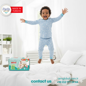 Couches-culottes jetables PERLA pour bébés, avec protection anti-fuites en pulpe de cellulose et SAP japonais, Tailles 3 à 7, Fabriquées en Turquie - Product Image 4