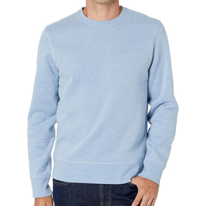 Sweat-shirt à col rond de haute qualité pour hommes, conception de logo personnalisé 100% coton nouveaux sweats et sweats à capuche décontractés - Product Image 2