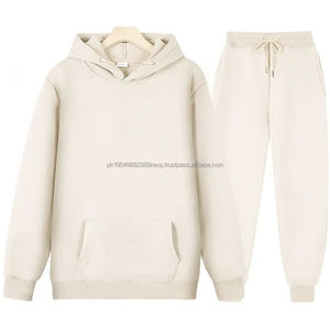 Conjunto deportivo de poliéster para hombre, con cremallera, cuello alto, para correr, sudadera con capucha, para dropshipping - Product Image 1