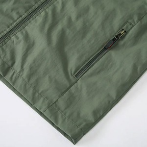 Premium Quality Coated Formal Waterproof Rain <b>Jacket</b> for Men with Front Logo Breathable Design Customizable Options - Product Image 2