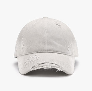 Chapeaux de baseball en denim lavé vintage personnalisés Broderie personnalisée Casquette à lanières unisexe quantité minimale de commande bas Chapeaux en coton respirant - Product Image 2