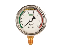 60mm 80mm 100mm LCD Digital Display Hydraulic Pressure Gauge Portable Water Oil Liquids Digital Pressure Manometer
