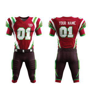 Uniforme de football américain de haute qualité, respirant et à bas prix - Product Image 1