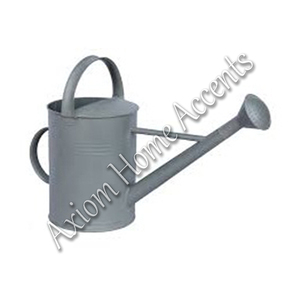 Regadera de acero pulido Diseño contemporáneo para el hogar y el jardín por Axiom Home Accents - Product Image 2