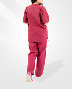 Nuevo y Popular Uniforme Médico, Traje Quirúrgico de Mezclilla, Mono de Verano Unisex para Hospital, Precio al por Mayor - Product Image 4
