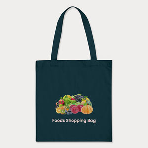 Poignée supérieure à la mode à la mode personnalisé couleur toile sac fourre-tout élégant toile sac de haute qualité main et épaule sac à provisions - Product Image 4