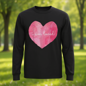 Camiseta de Manga Larga 'Dile Te Amo, Gracias, Te Aman, Yo También Soy Amado' Producto Promocional - Product Image 3