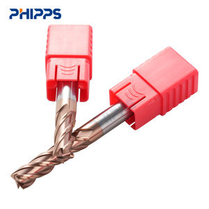 Fresa a Testa Piatta a 4 Taglienti ad Alta Durezza 1mm 2mm 3mm HRC 55 Fresa 4mm Diametro 4mm 4F HRC55 Fresa in Carburo per Acciaio - Product Image 4