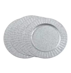 Premium Charger Plate With Highly Decorative Design <b>Home</b> <b>Essential</b> Kitchen Decor Table Centerpiece Serving Plates Dishes - Product Image 2