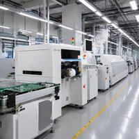 Máquina de Colocación de Componentes SMT, Ensamblaje de PCB SMD, Visión Automática Multicámara, Montador de Chips de 4 Cabezas, Fabricación Electrónica ZS-04