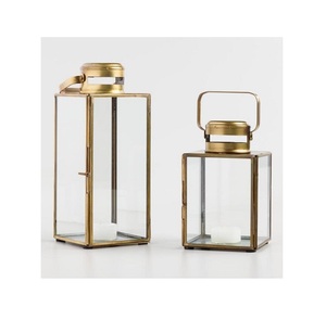 Lanternes à bougie en métal de style américain pour l'intérieur et l'extérieur de la maison, de l'hôtel et du restaurant, décoration de mariage de qualité exclusive supérieure - Product Image 4