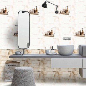 กระเบื้องคุณภาพระดับพรีเมียมสําหรับผนังและพื้นมีพื้นผิวมันวาวหมายเลขรุ่น 1664 กระเบื้องบุผนังเซรามิก 250x400 มม. โดย Novac Ceramic - Product Image 2