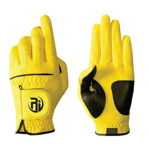 Haute qualité hommes main gauche Cabretta véritable peau de mouton cuir gant De Golf Premium impression numérique Guantes De Golf pour le sport - Product Image 6