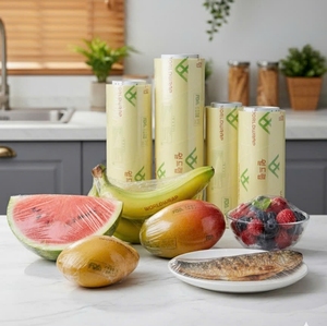 ฟิล์มพีวีซียืดได้สำหรับอาหารเกรดอาหารมีความโปร่งใสใส - Product Image 3