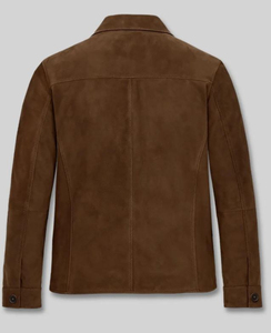 Veste de motard en daim vintage pour homme, élégante et tendance, couleur personnalisée ODM, fermeture éclair et ajustement facile - Product Image 6