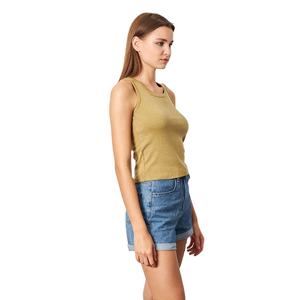 เสื้อกล้ามฟิตเนสแขนกุดผ้าฝ้ายแท้สำหรับผู้หญิงเสื้อออกกำลังกายผ้านุ่มระบายอากาศได้ดีพิมพ์ลายได้ตามต้องการ - Product Image 2