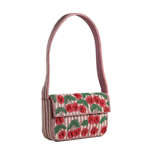 Seed Beads Embroidery Shoulder Bags Handmade Craft Purse <b>Boho</b> Style <b>Handbags</b> With Colorful Seed Beads by MD HANDICRAFTS - Product Image 5