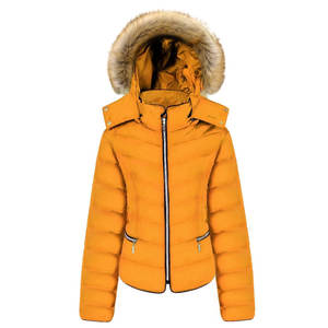 Nouveau manteau d'hiver matelassé à capuche en fourrure pour femmes 2026 - Product Image 6
