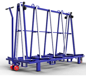 AUSAVINA  Cadre en A tout-en-un pour le transport et le stockage de dalles de pierre et de feuilles de verre - Product Image 1