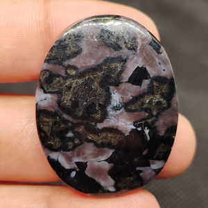 UDGEMS Natural Gabru Jasper cabujón blanco y amarillo de tamaño mixto al por mayor de piedras preciosas hechas a mano para la fabricación de joyas - Product Image 1