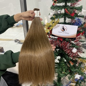 Extensions de cheveux naturels 100% humains Remy, cuticules alignées, en vrac, non traités en usine, vente en gros - Product Image 5