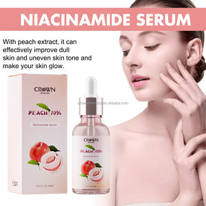 Private Label Coreano Vidro Pele Hidratante Brightening Repair Dark Spot Removendo Lightening Glow Peach 70% Niacinamida Soro - Product Image 3