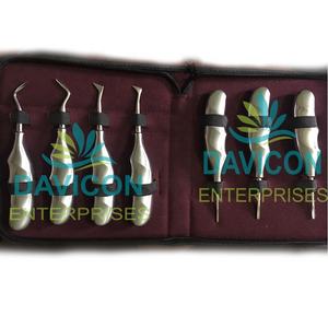 Elevadores de raíces dentales para cirugía Oral, 7 Uds., Set PDL, mango de dedo de relajación Dental, vivicon, Instrumentos dentales - Product Image 1