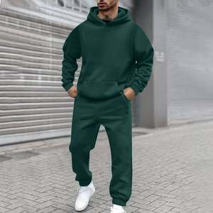 Conjuntos de Sudaderas con Capucha Estampadas 100% Algodón para Mujer, Otoño/Invierno, Chaqueta con Capucha de Diseño + Pantalones, Ropa Deportiva para Correr, Traje de Dos Piezas - Product Image 5