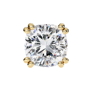 ต่างหูทองคำ 18K ดีไซน์พิเศษ ประดับเพชรเพาะเลี้ยงคุณภาพพรีเมียม - Product Image 3