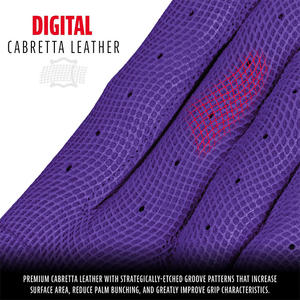 Meilleure vente Gants de frappeur de baseball en cuir Gants de frappeur de baseball légers et durables grande taille avec logo personnalisé - Product Image 3