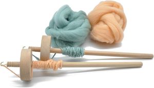 1 Uds. Husillo de gota de madera giratorio, husillo de gota, hilo de espiral superior, herramienta de costura de madera a mano, regalo para principiantes - Product Image 6