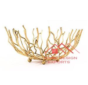 Décoration de table en métal pour intérieur et maison bol à fruits design attrayant bol à fruits en métal - Product Image 2