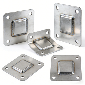 Connecteurs structurels soudés en acier doux et en acier inoxydable sur mesure basés au Vietnam avec pliage CNC selon les plans du client - Product Image 2