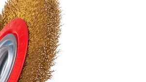 Brosse circulaire en fil de laiton ondulé haute performance pour outils industriels, élimination de la rouille et polissage de surface - Product Image 3