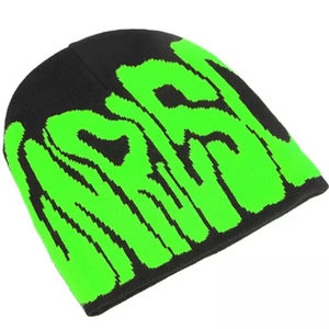 Custom Logo Unisex Streetwear <b>Beanie</b> | Warm Winter Knit Hat | Trendy Graphic Design <b>Skull</b> Cap for Men & Women - Product Image 1