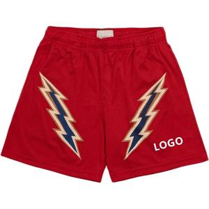 Logo personnalisé Couper & Coudre à Prix Chaud Séchage Rapide Prix Raisonnable Style Chaud Étiquette Personnalisée En Gros Shorts En Maille Pour Hommes - Product Image 6