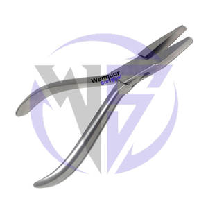 Meilleures ventes, pinces à bec plat orthodontiques en acier chirurgical Wenquar, instruments les plus vendus - Product Image 2