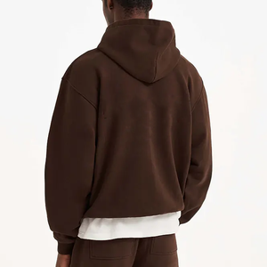 Sudaderas con capucha personalizadas para hombre 100% algodón en blanco caída hombro bolsillos funcional de gran tamaño pullover Heavyweight sudadera sudaderas con capucha para hombres - Product Image 1